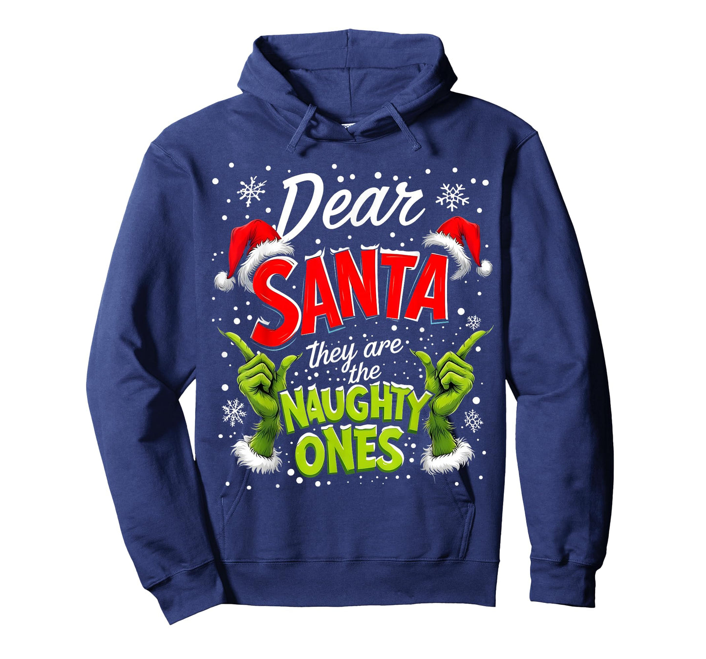 Dear Santa They are The Naughty Ones Christmas T-Shirt