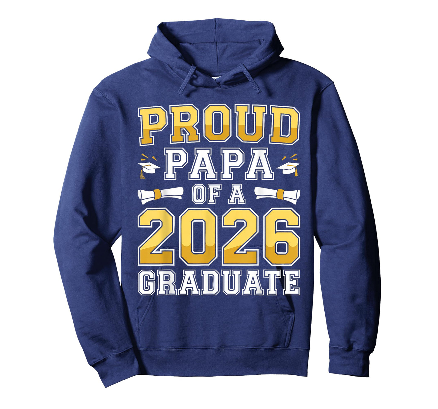 Proud Papa of A 2026 Graduate Shirt Class of 2026 Graduation T-Shirt