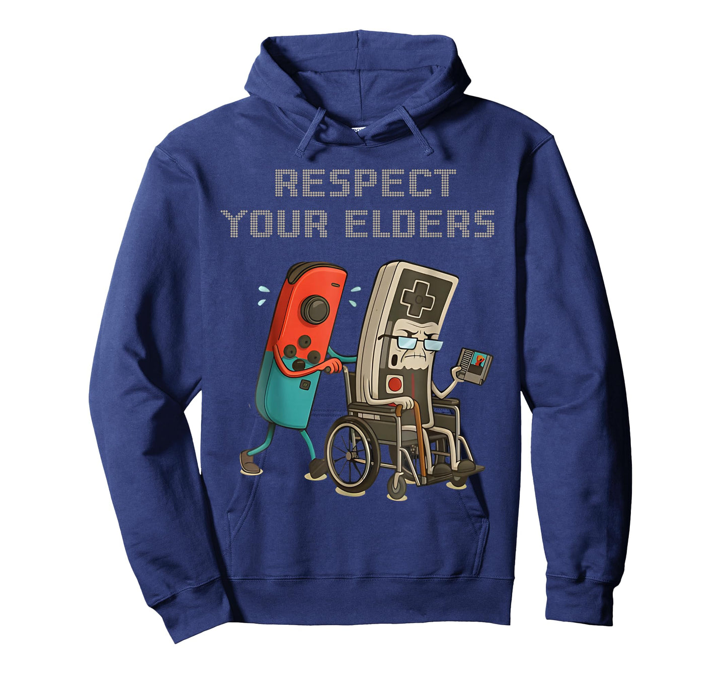 Respect Your Elders Funny Retro Gaming Classic Console Gamer T-Shirt