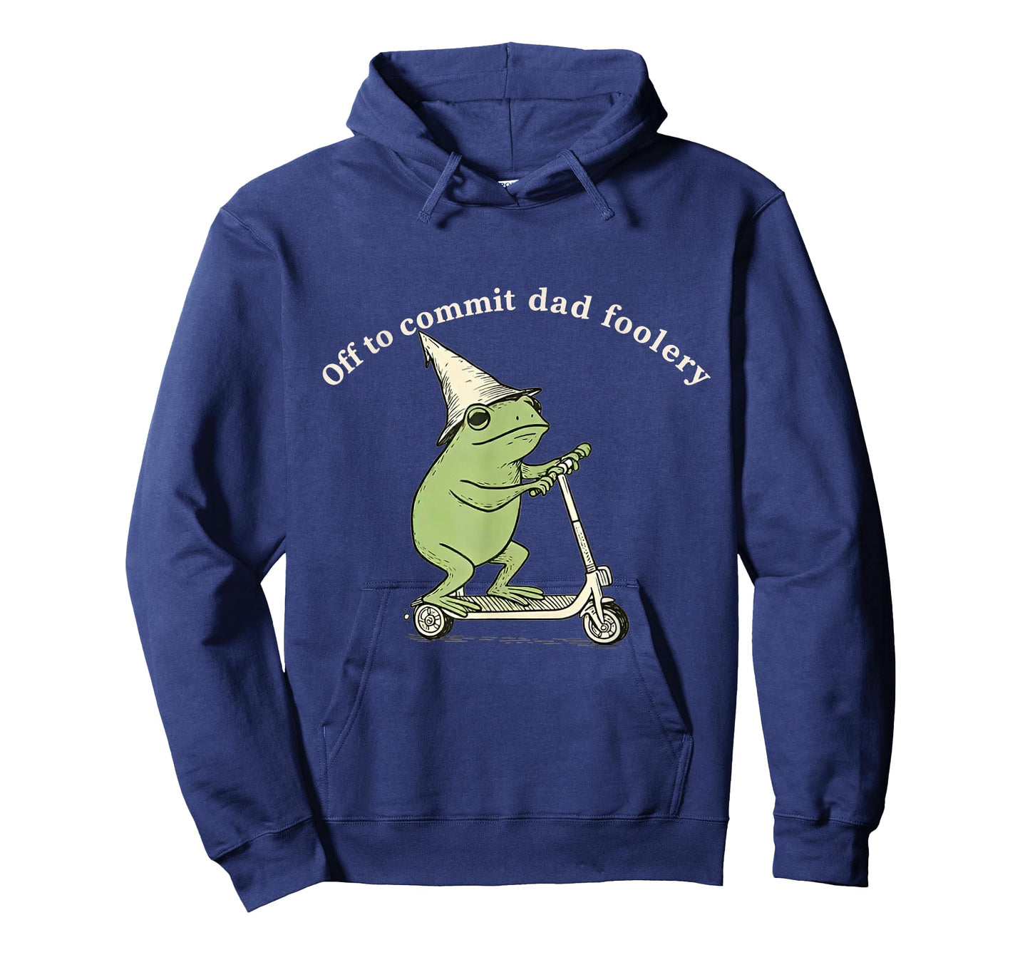 Off to Commit Dad Foolery Funny Frog Meme T-Shirt