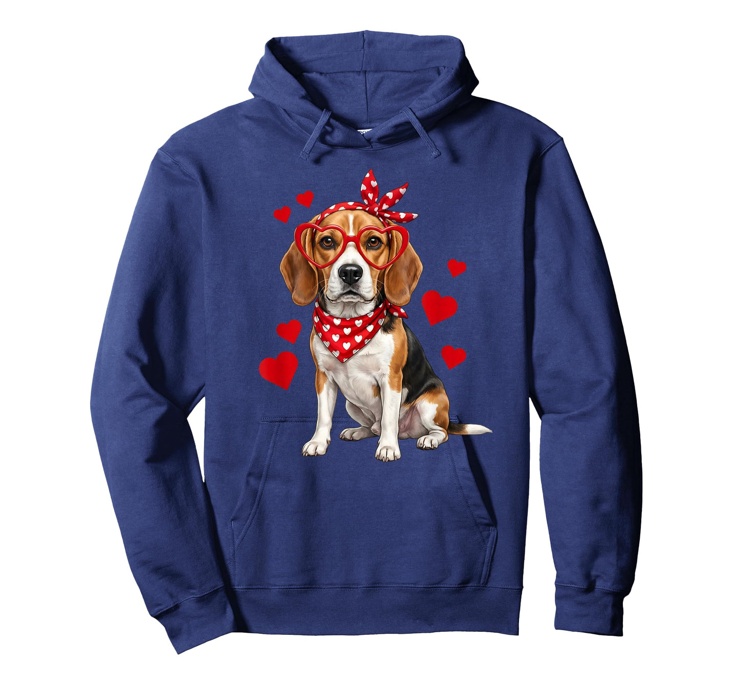 Beagle Valentines Day Dog Lover Heart T-Shirt