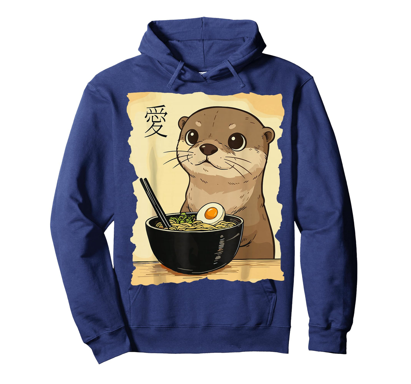 Funny Otter Ramen Kawaii Anime Japanese Graphic Women Men T-Shirt