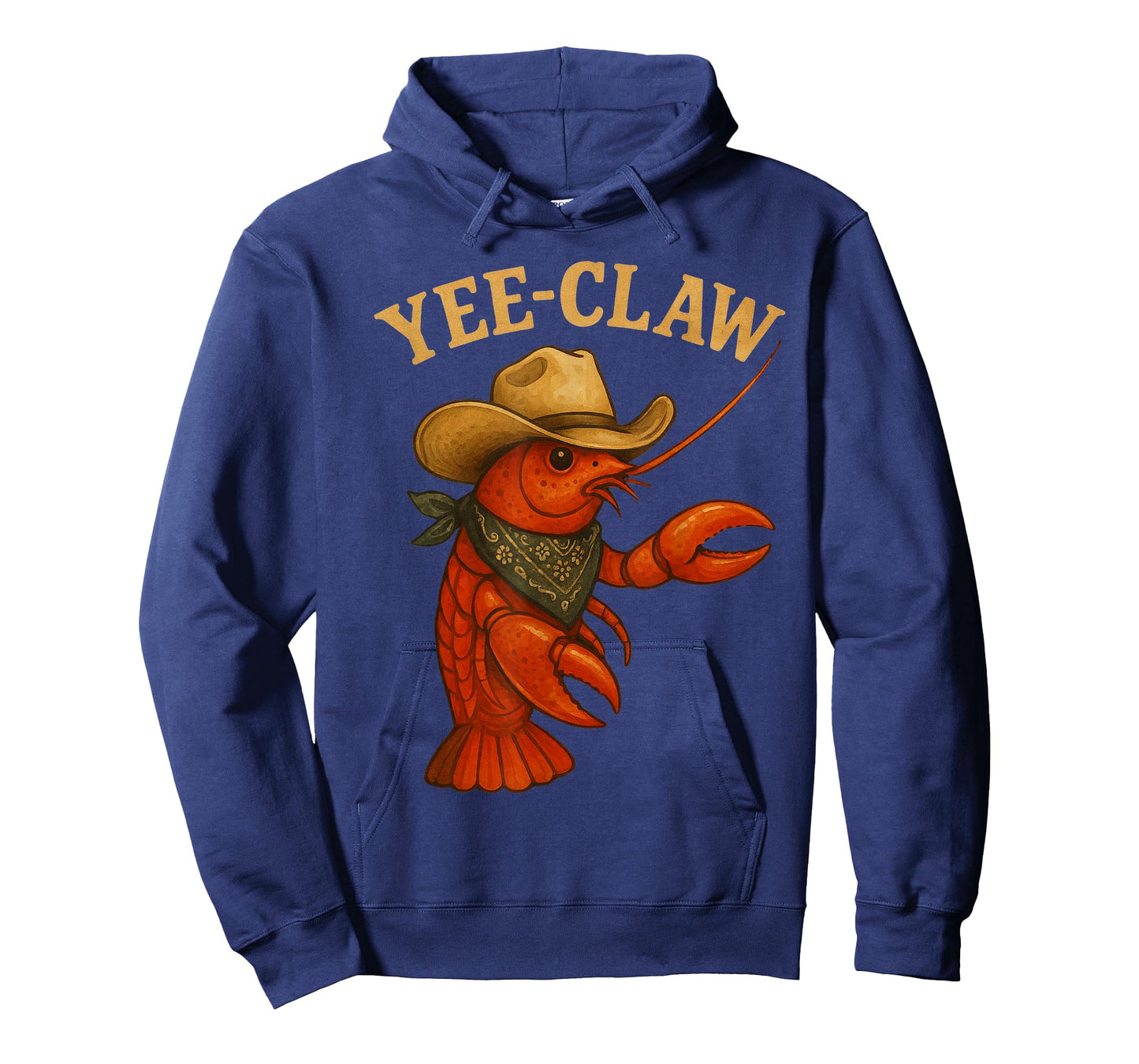 Yee Claw Funny Crawfish Cajun Seafood Party Boys Kids Men T-Shirt