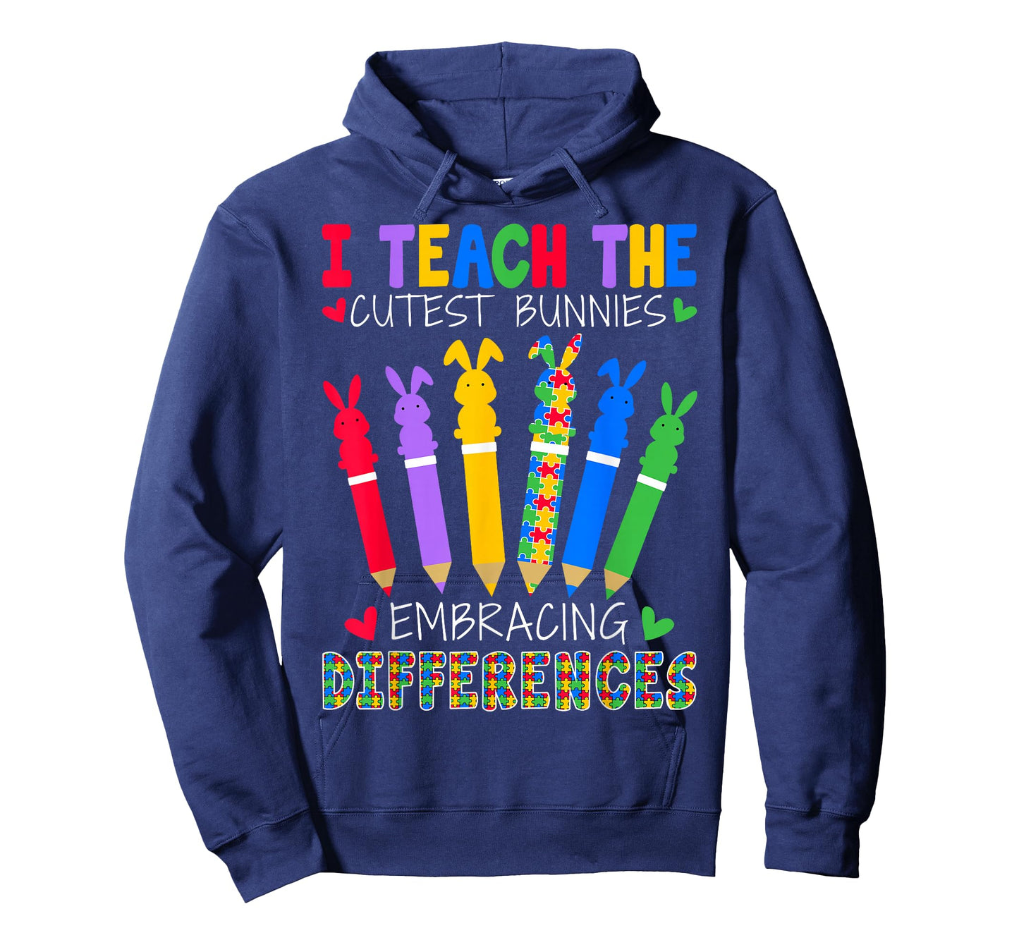 I Teach The Cutest Bunnies - Easter SPED Teacher T-Shirt