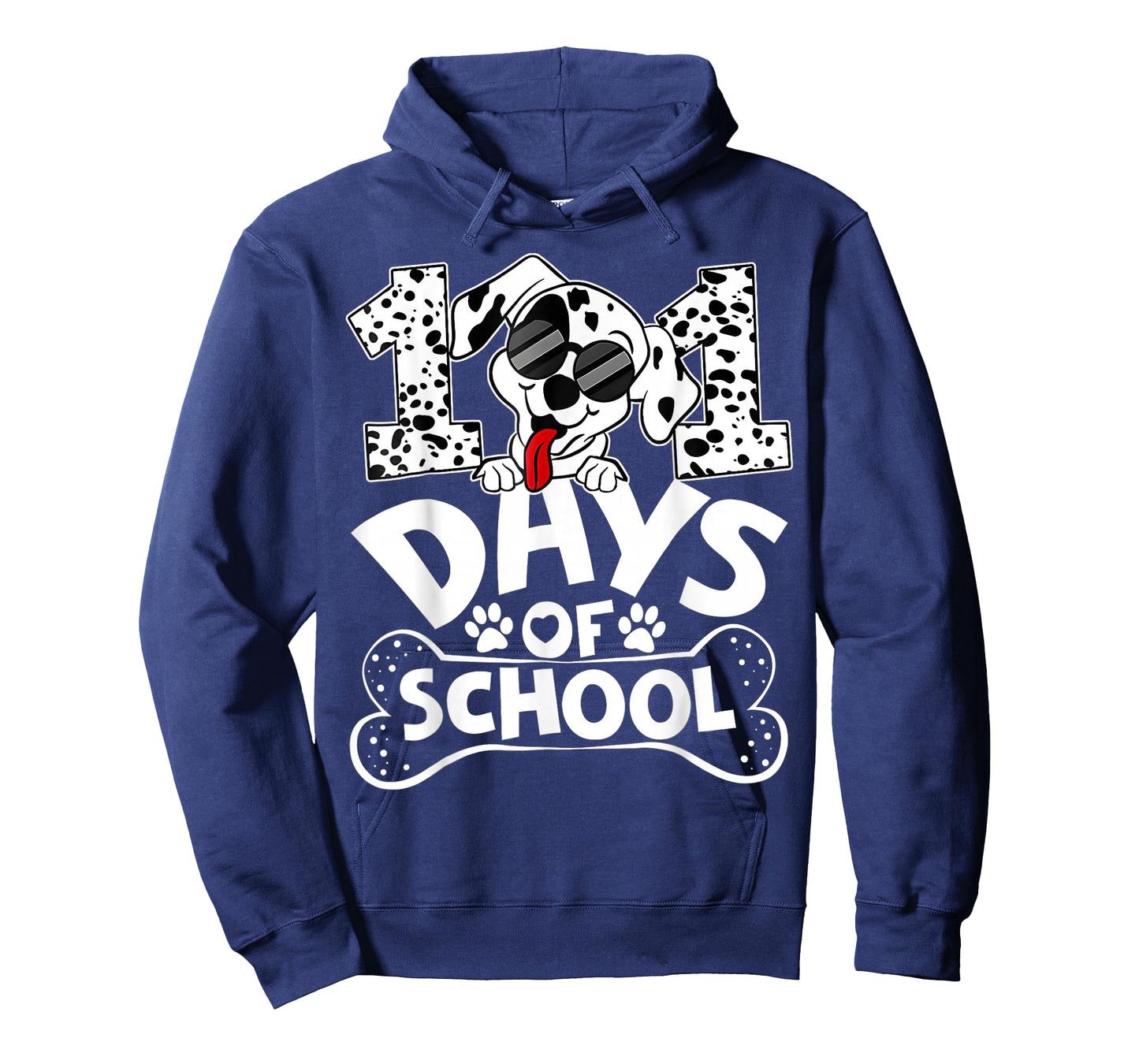100 Days of School Dalmatian Dog Kids 100 Days Smarter T-Shirt