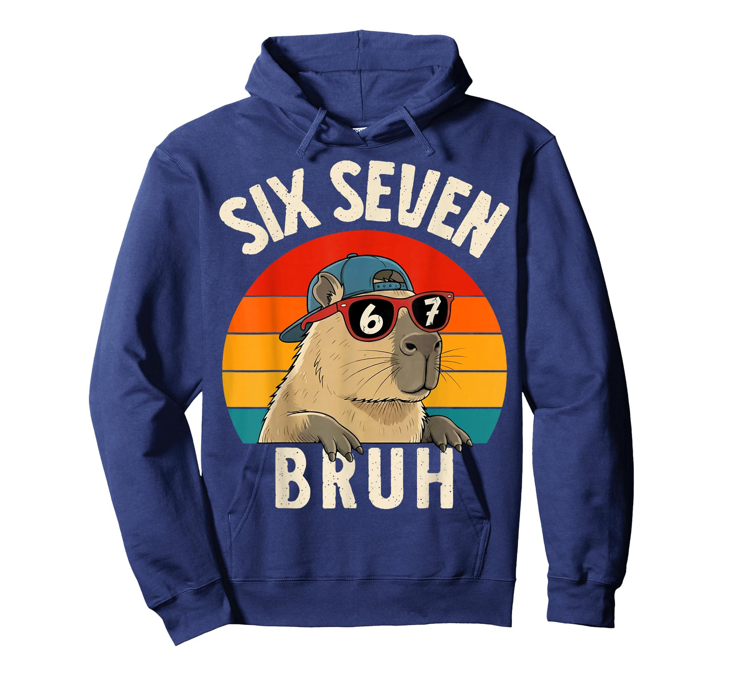 Funny 67 Capybara Six Seven Bruh Gift for Men Women Kids T-Shirt