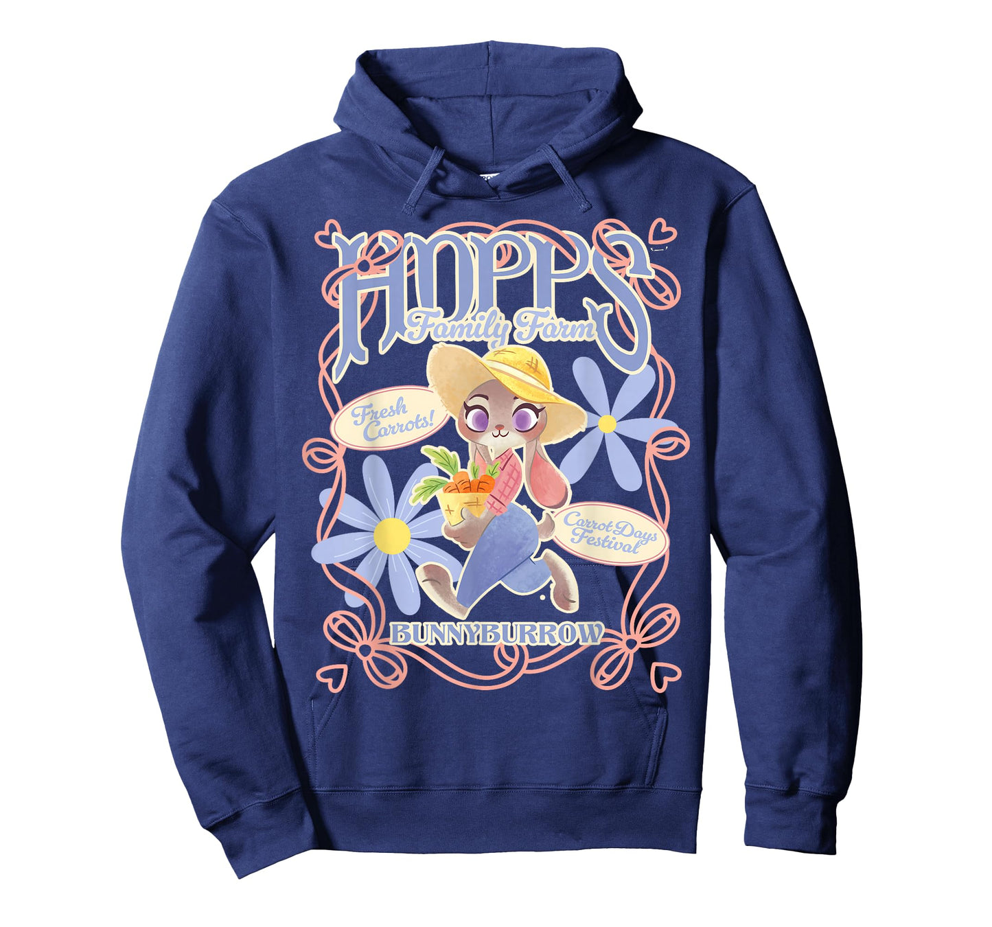 Disney Zootopia Hopps Family Farm On Bunnyburrow Poster T-Shirt
