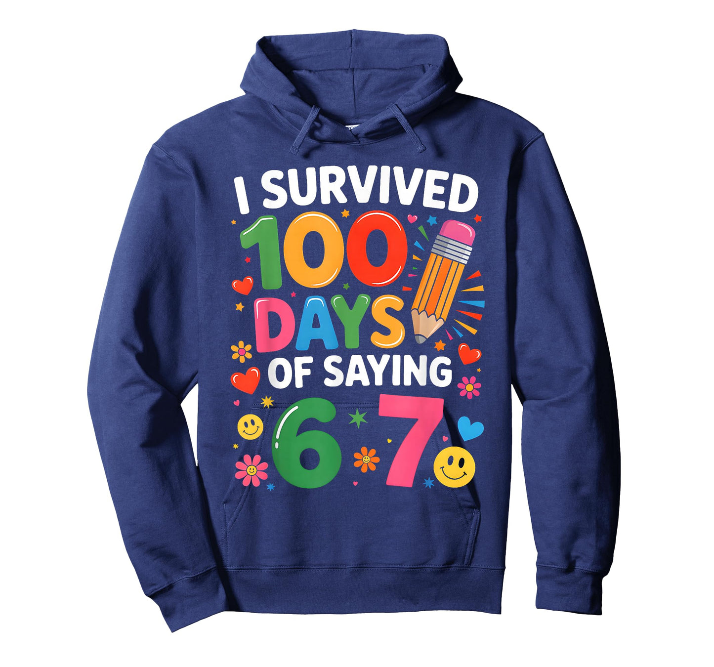 I Survived 100 Days of 67 100th Day of School Kids Teacher T-Shirt