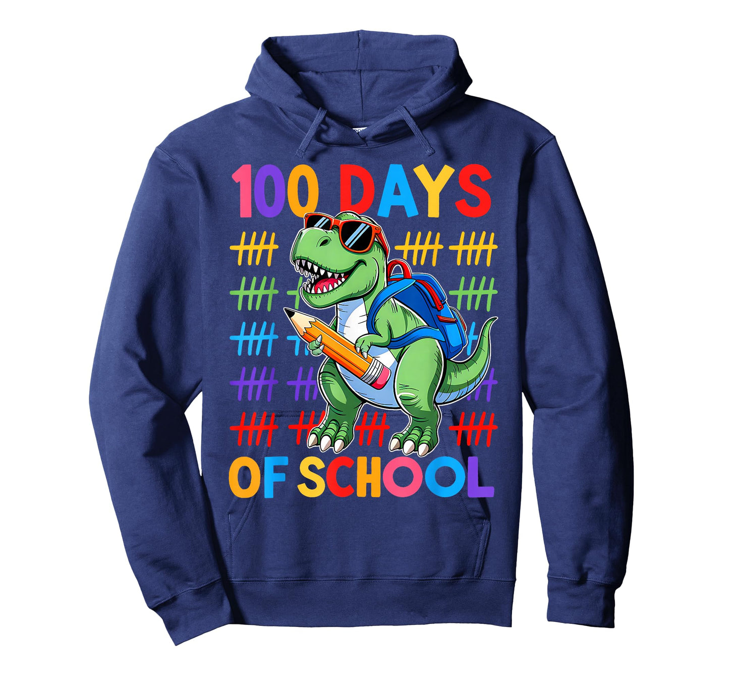 100 Days of School Dinosaur Boys 100 Days Smarter 100th Day T-Shirt