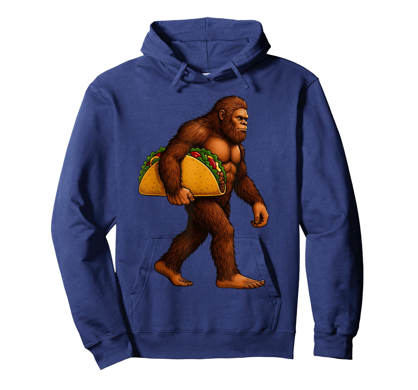 Bigfoot Taco Sasquatch Walking Taco Funny Shirt Men Boys T-Shirt