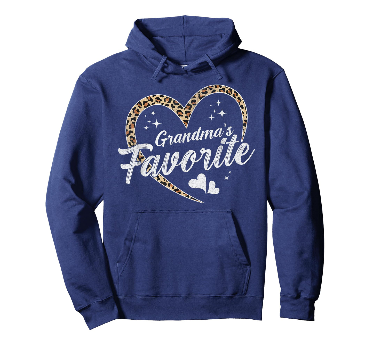 Grandma's Favorite Granddaughter Leopard Girls T-Shirt