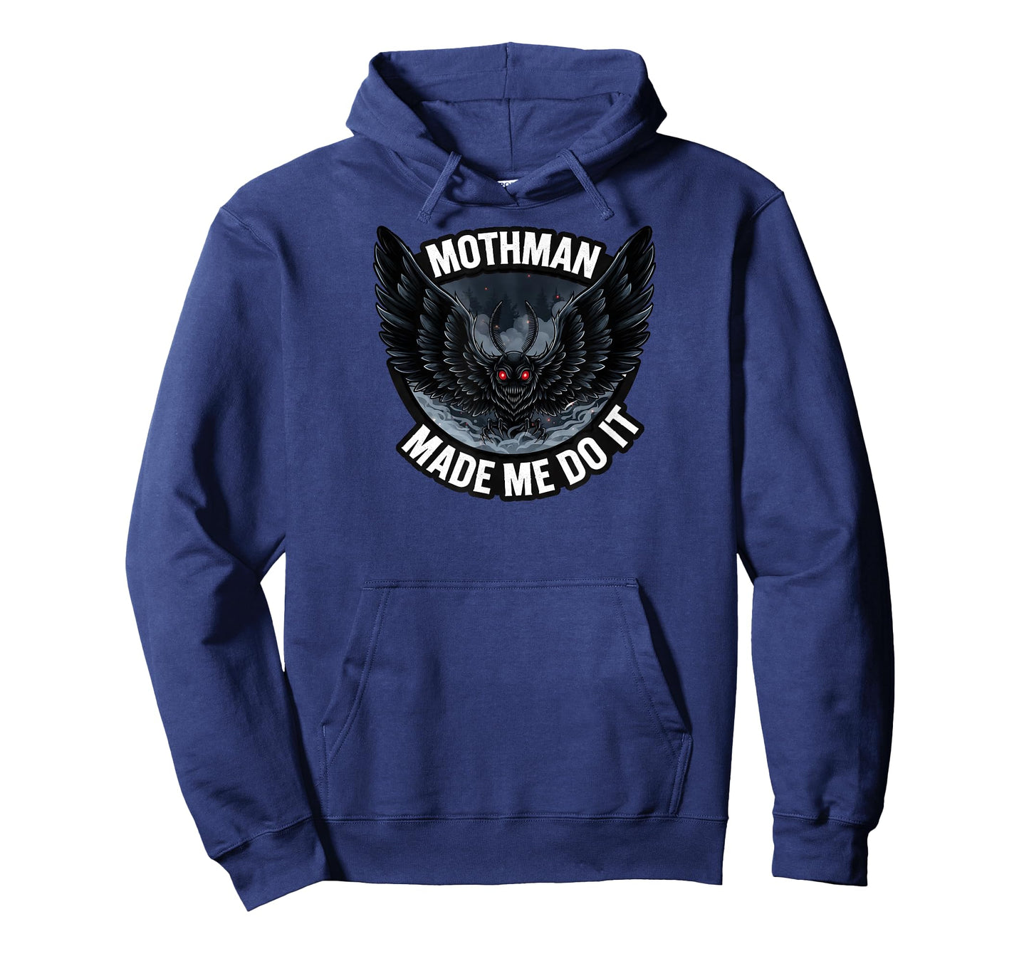 Mothman Made Me Do It Creepy Cryptid Paranormal T-Shirt