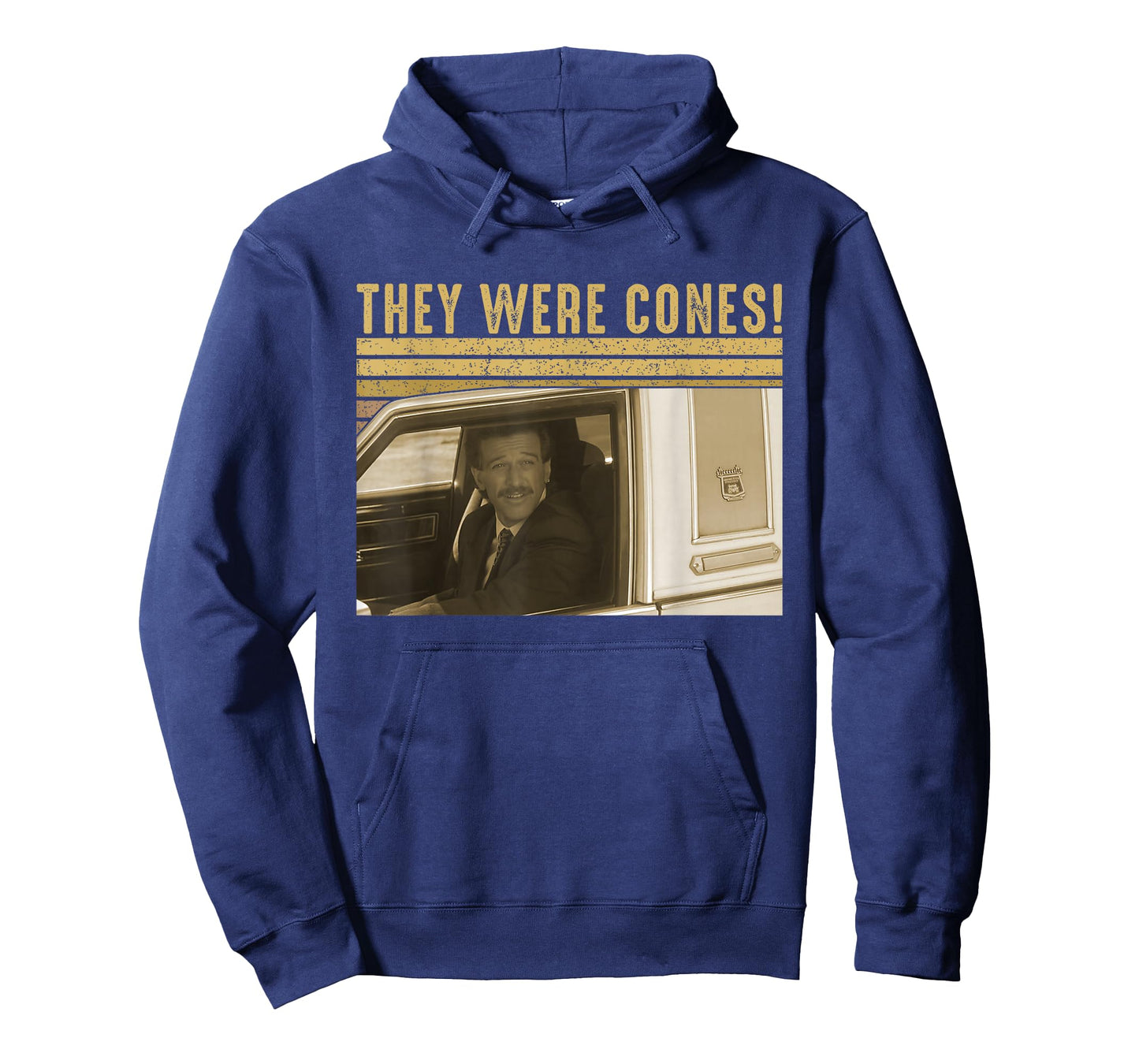 They were Cones Retro Funny Quote Vintage Car T-Shirt