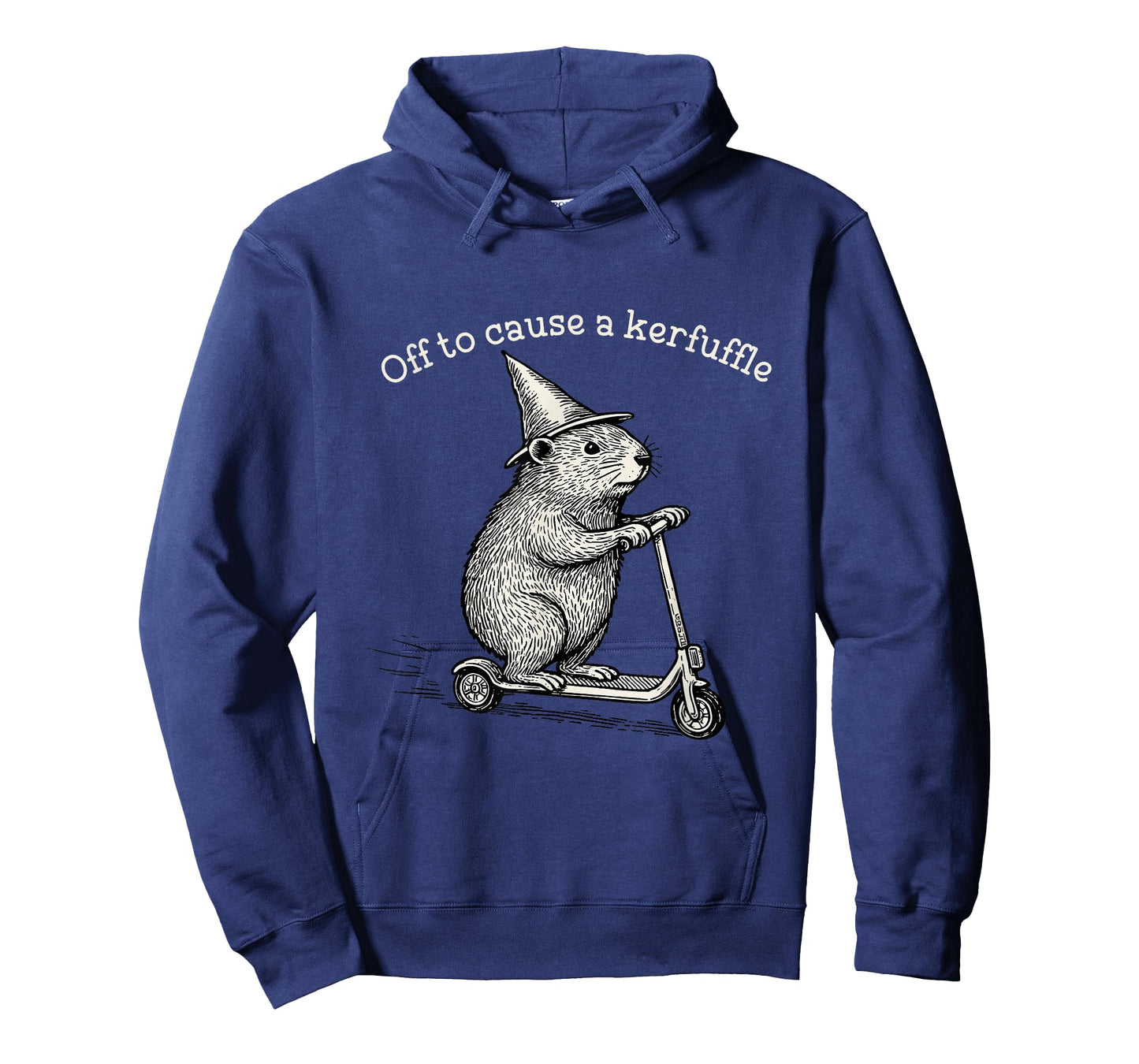 Off to Cause A Kerfuffle Funny Capybara Meme T-Shirt