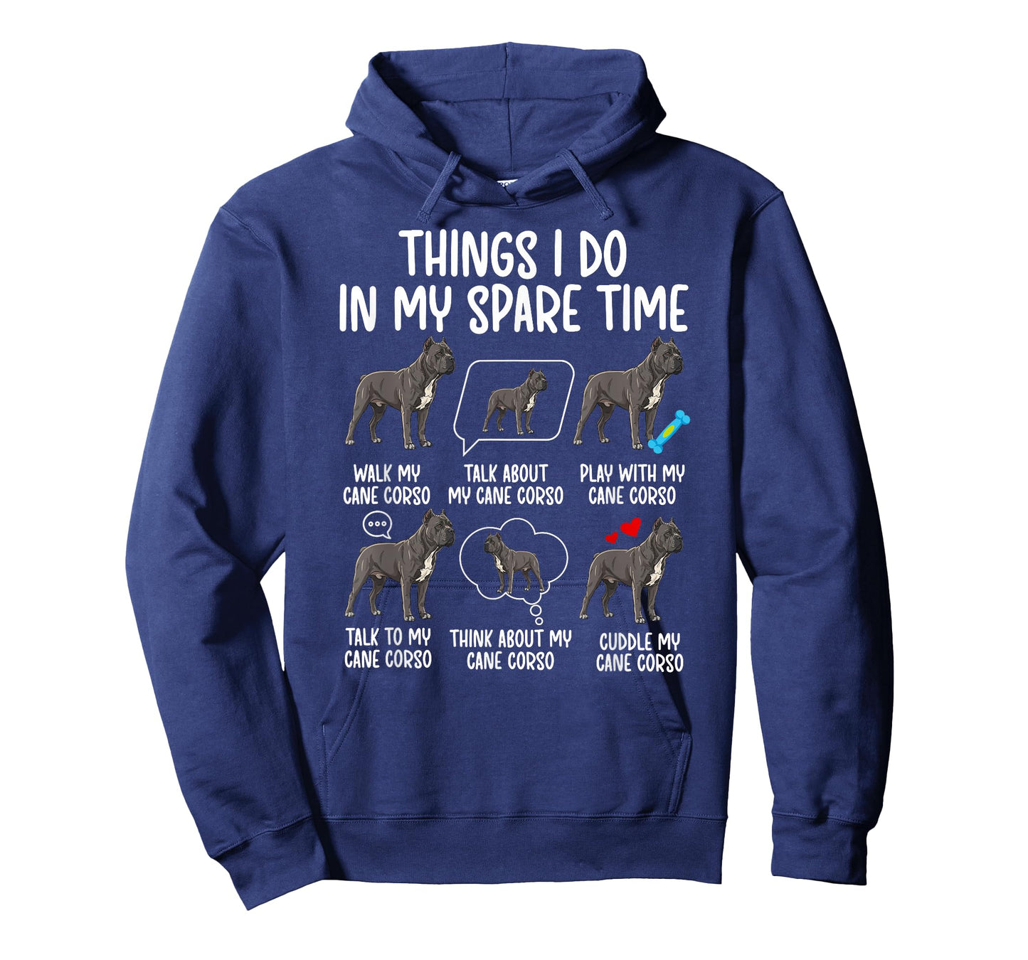 Things I Do Cane Corso Owner Cane Corso Lover Cane Corso Dog T-Shirt