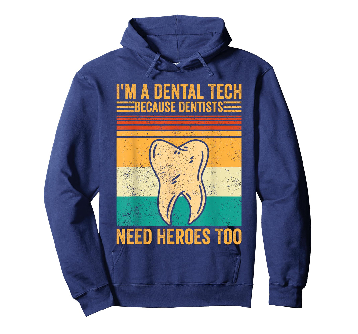 Dental Lab Tech Technician Assistant Dental Tech Hero T-Shirt