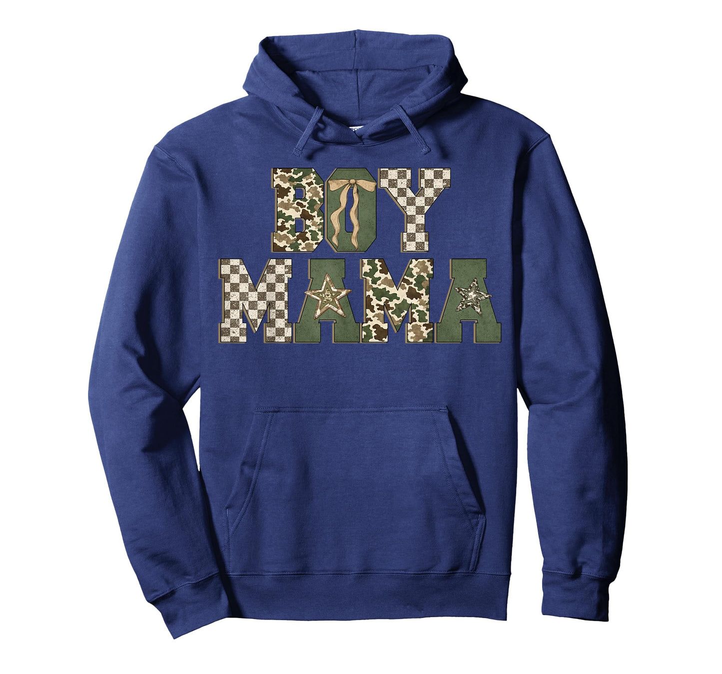 Retro Camo Hunting Boy Mom Old Camo Mama Mother's Day T-Shirt