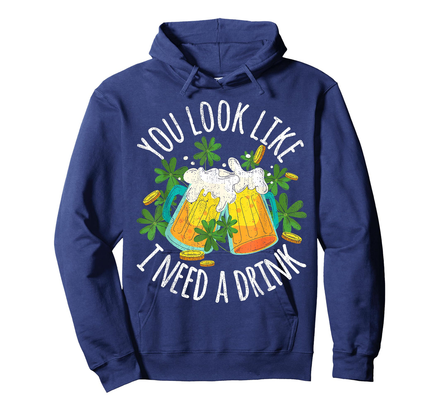 You Look Like I Need A Drink St Patricks Day Shamrock T-Shirt