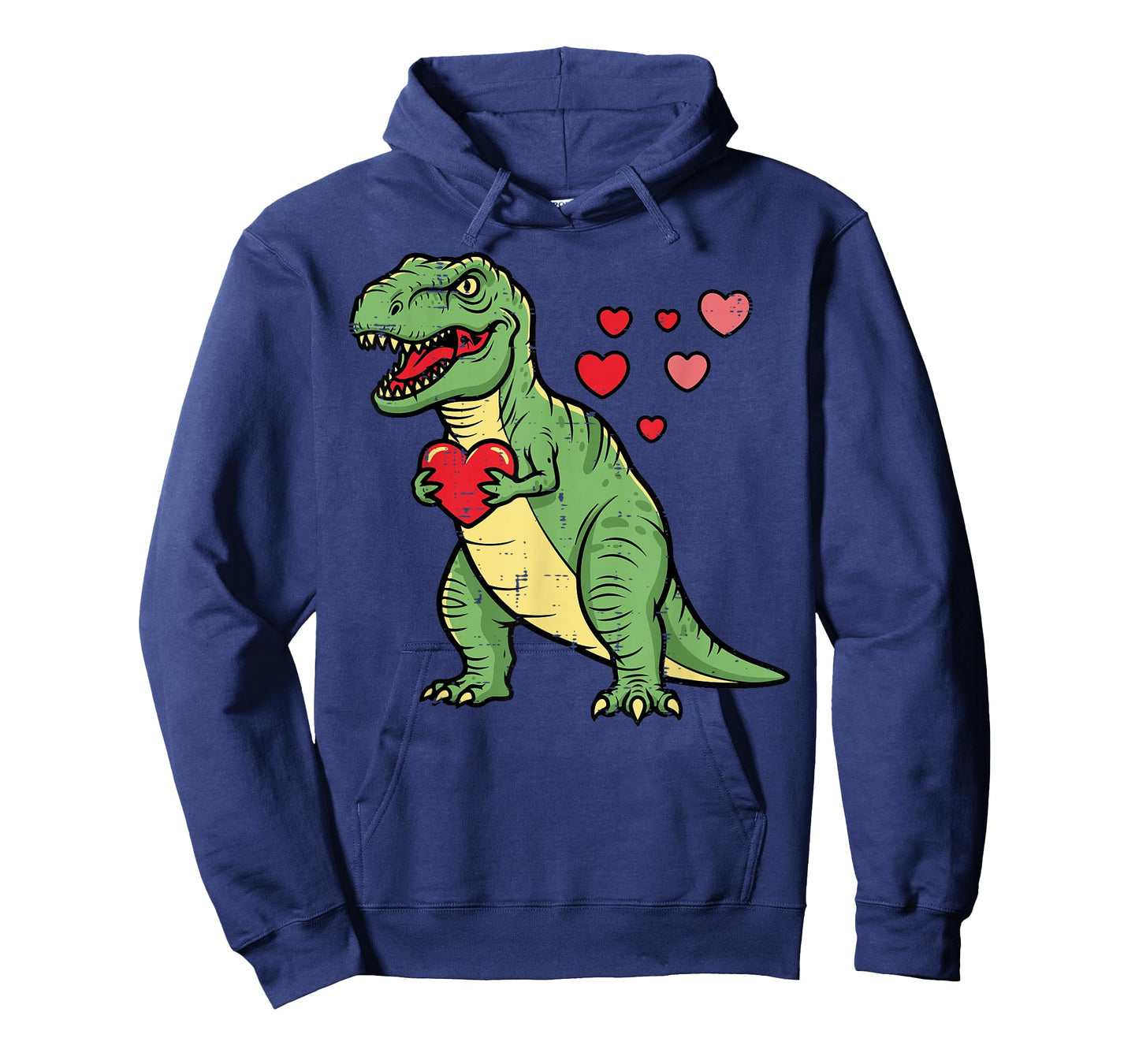 Valentines Day Dino Heart Funny Love Trex Boys Kids Toddler T-Shirt