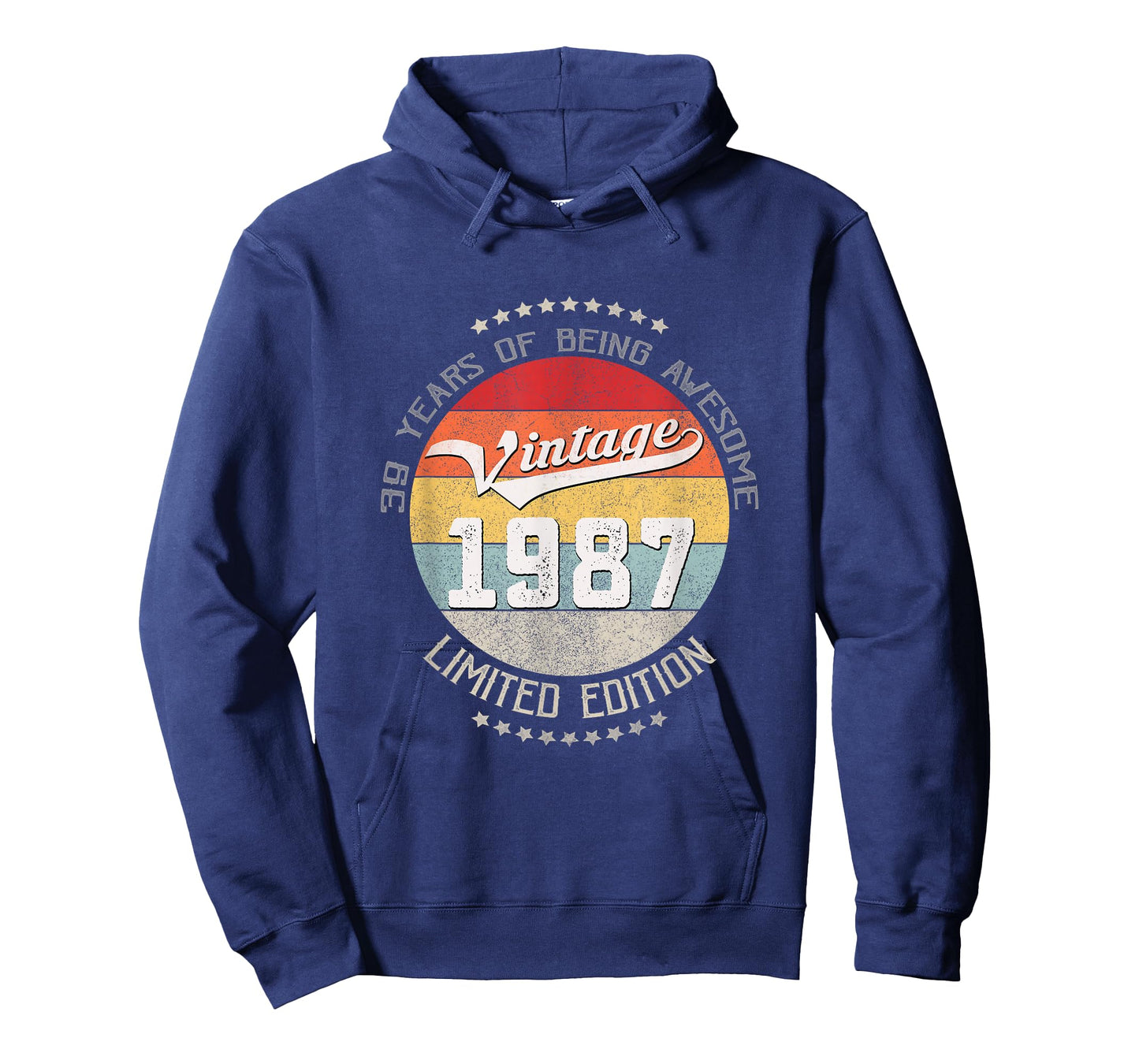 39th Birthday Gift Vintage Being Awesome 1987 39 Years Old T-Shirt