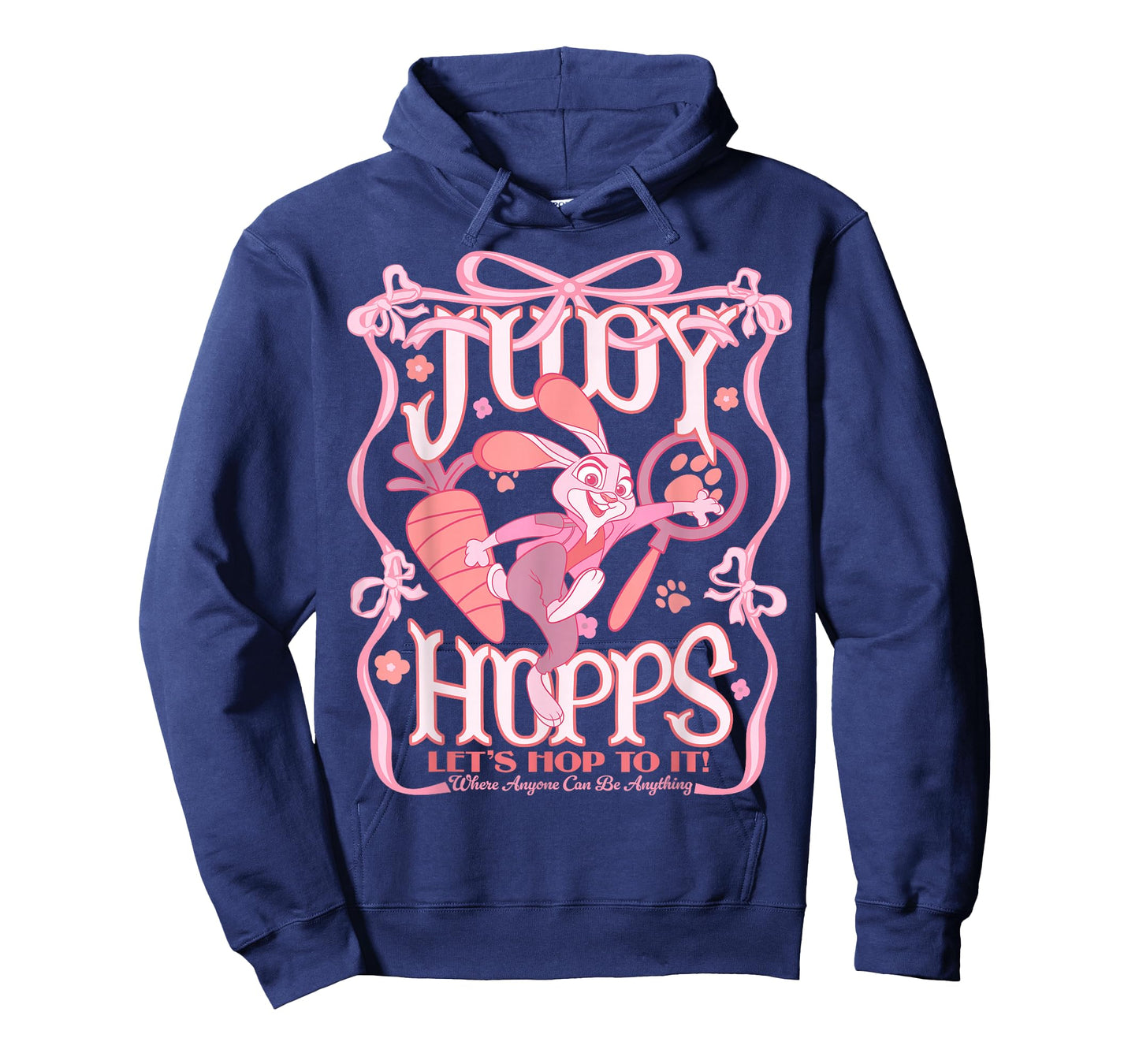 Disney Zootopia 2 Judy Hopps Let's Hop to It! Pink Ribbons T-Shirt