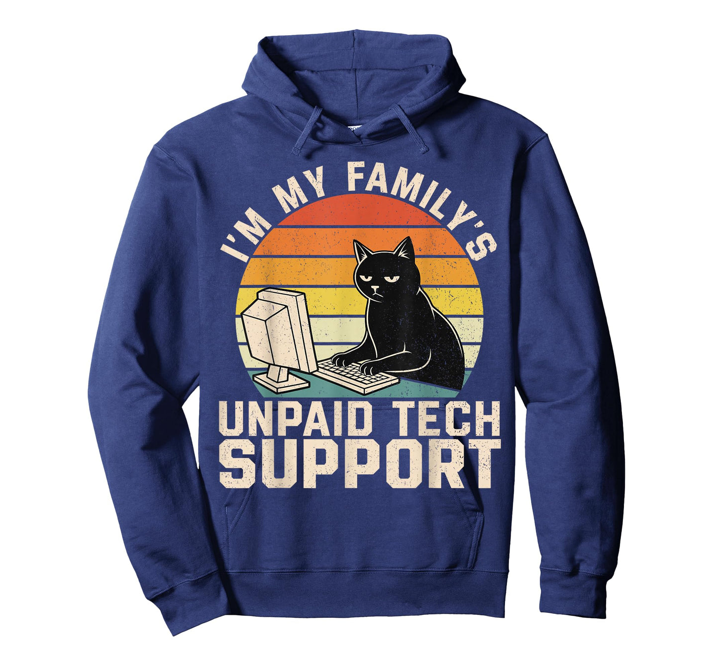 I'm My Family's Unpaid Tech Support Funny Computer Engineer T-Shirt