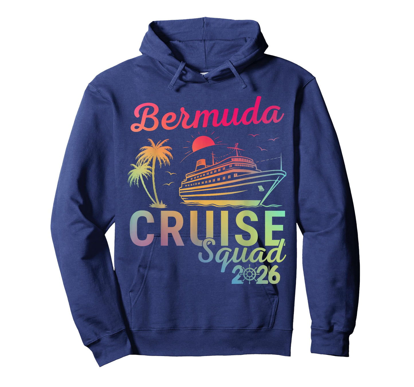 Bermuda Cruise Family 2026 Squad Vacation Matching Family T-Shirt