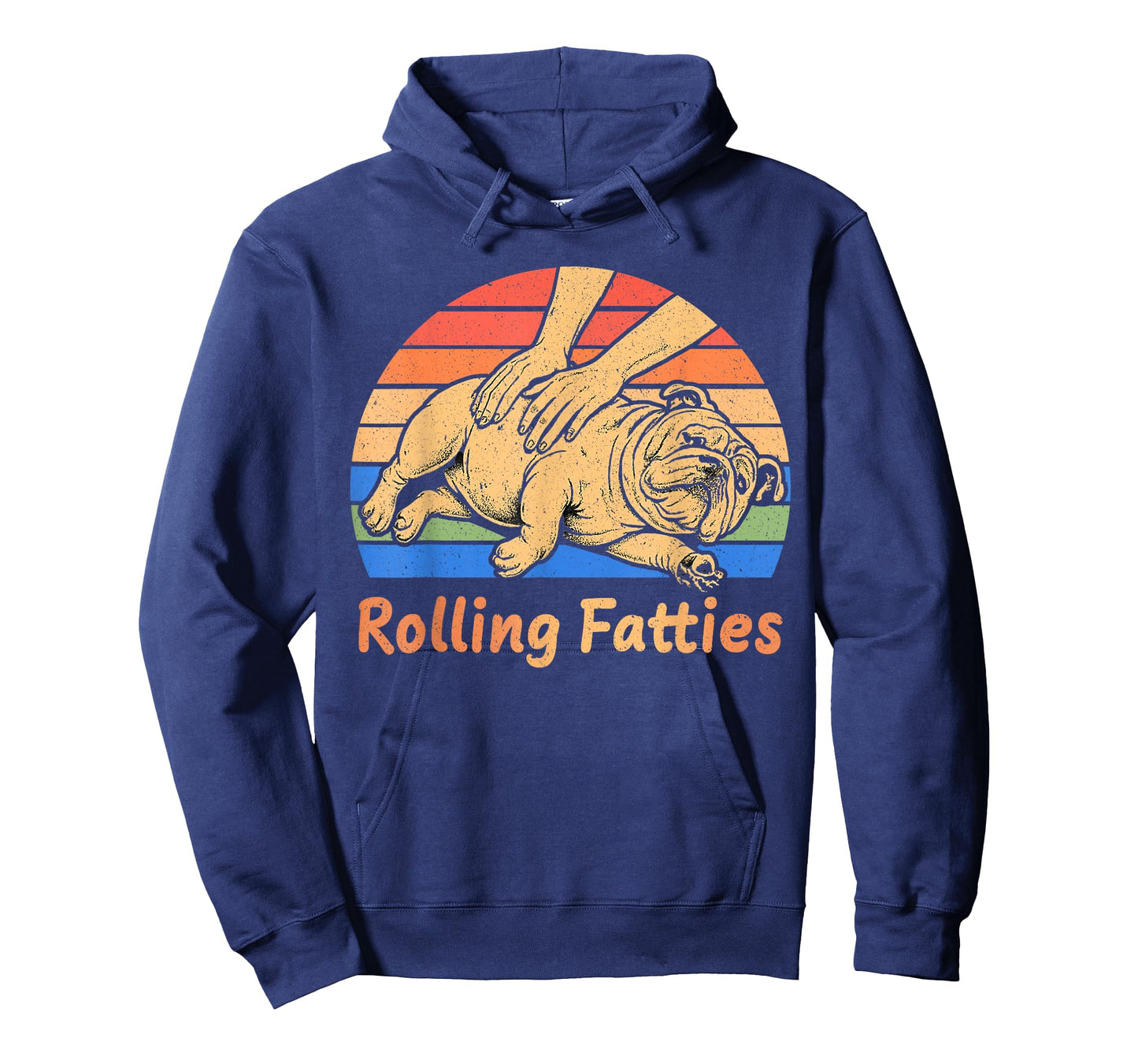 Rolling Fatties English Bulldog Lover Puppy Owner Bulldog T-Shirt