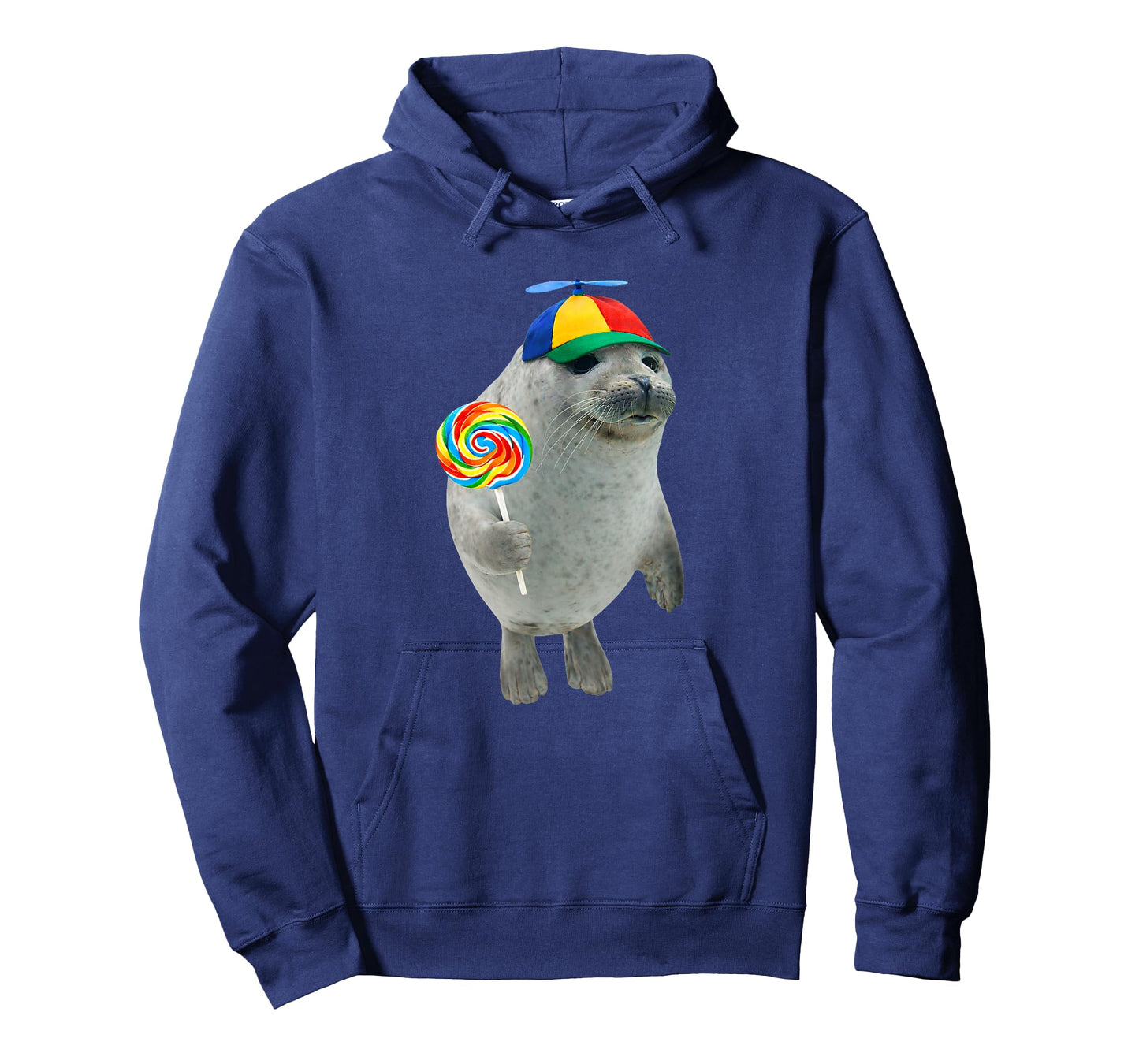 Silly Seal with Lollipop Meme T-Shirt