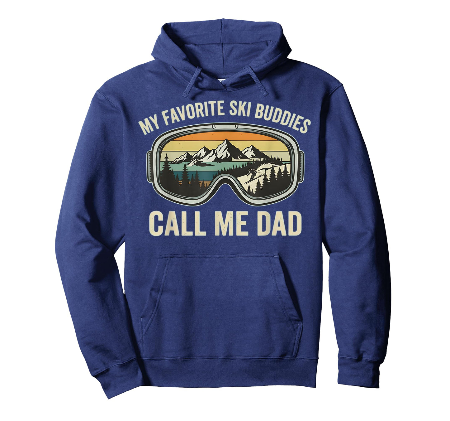 My Favorite Ski Buddies Call Me Dad Funny Skiing Dad Gifts T-Shirt