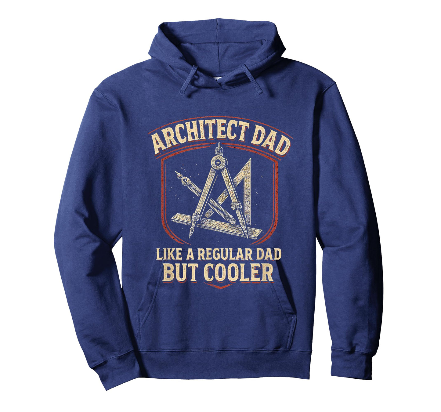 Architect Dad Architecture Engineer Father Mens Retro Funny T-Shirt