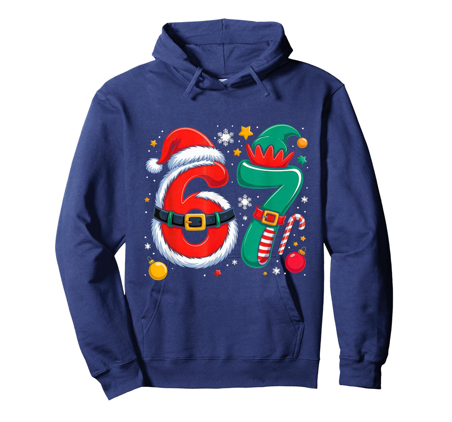 6 7 Christmas Six Seven Meme Pajamas Gen Alpha Slang T-Shirt