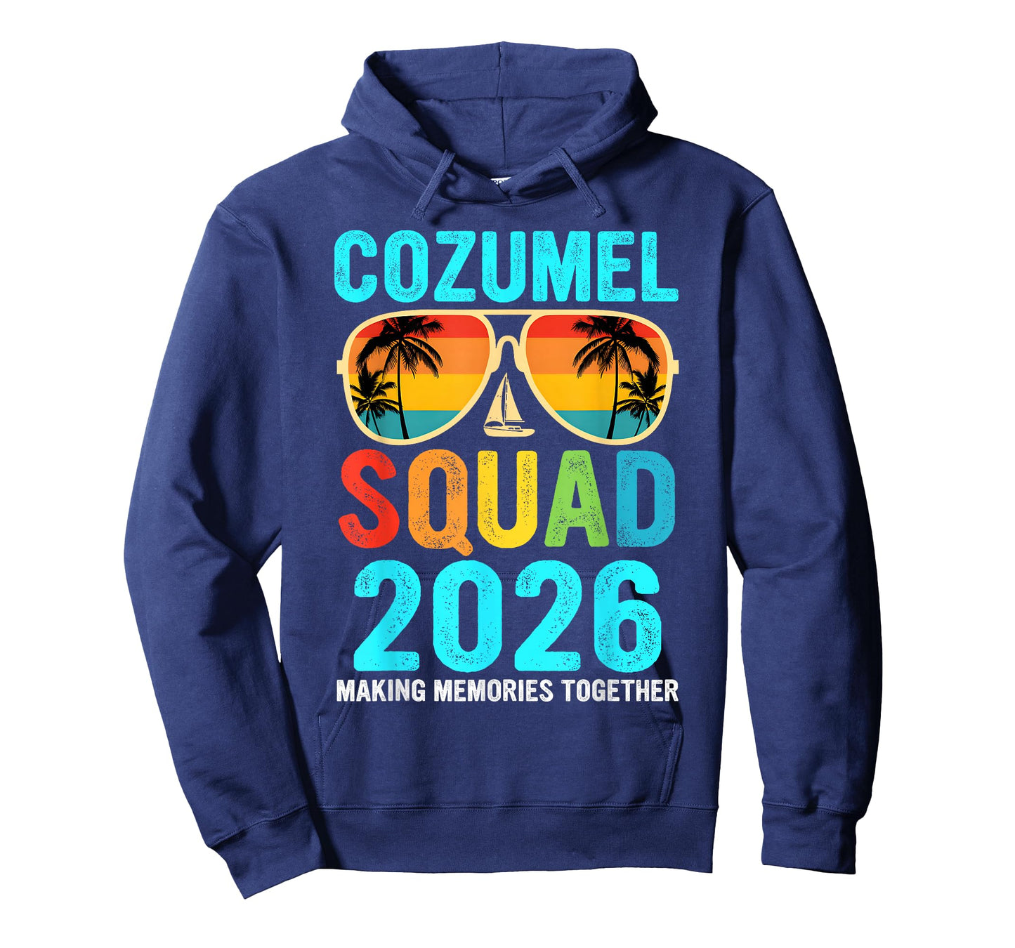 Retro Cozumel-Squad 2026 Matching Cruise Family Crew T-Shirt