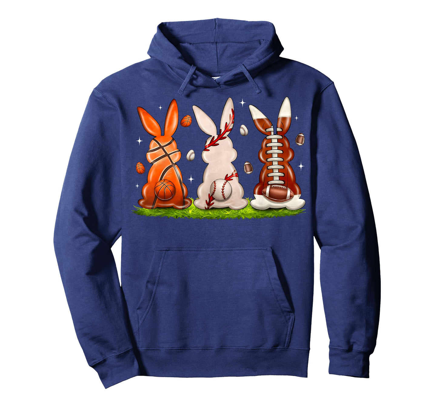 Easter Bunny Basketball Baseball Football Men Women Kid T-Shirt