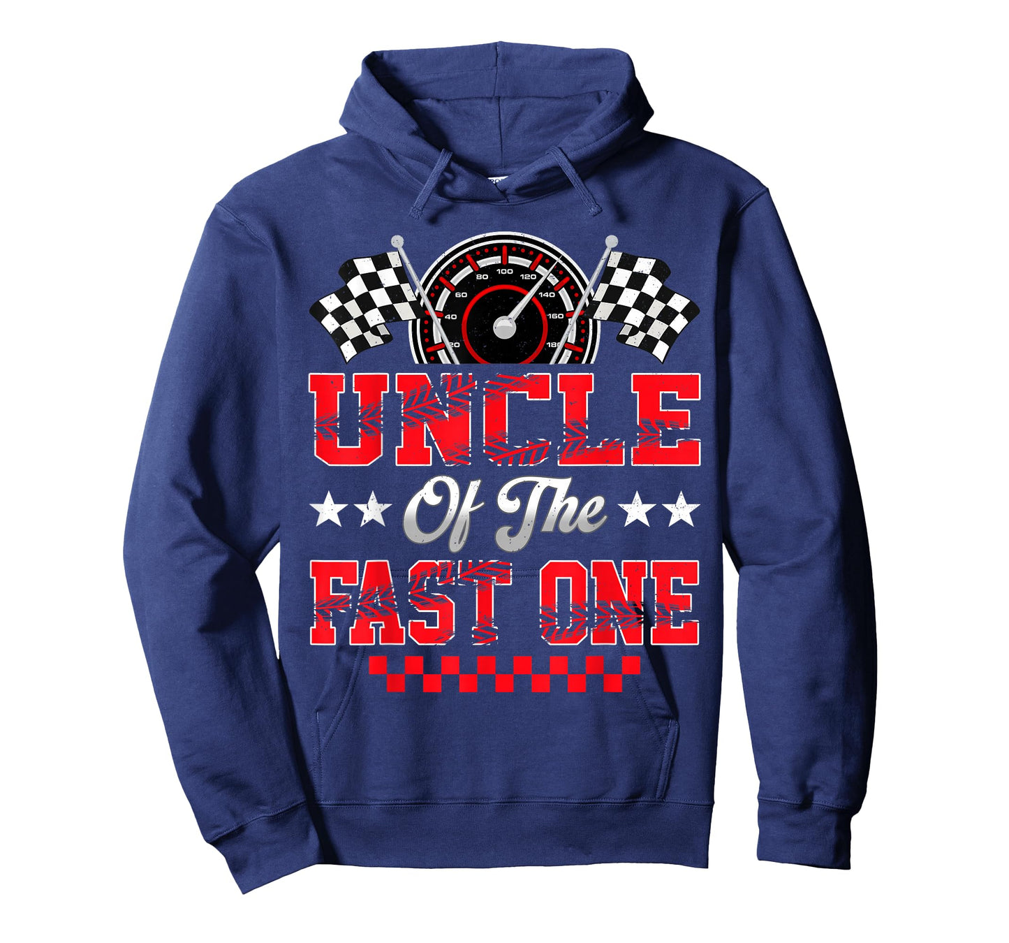 Race Car Birthday Party Uncle of The Fast One T-Shirt