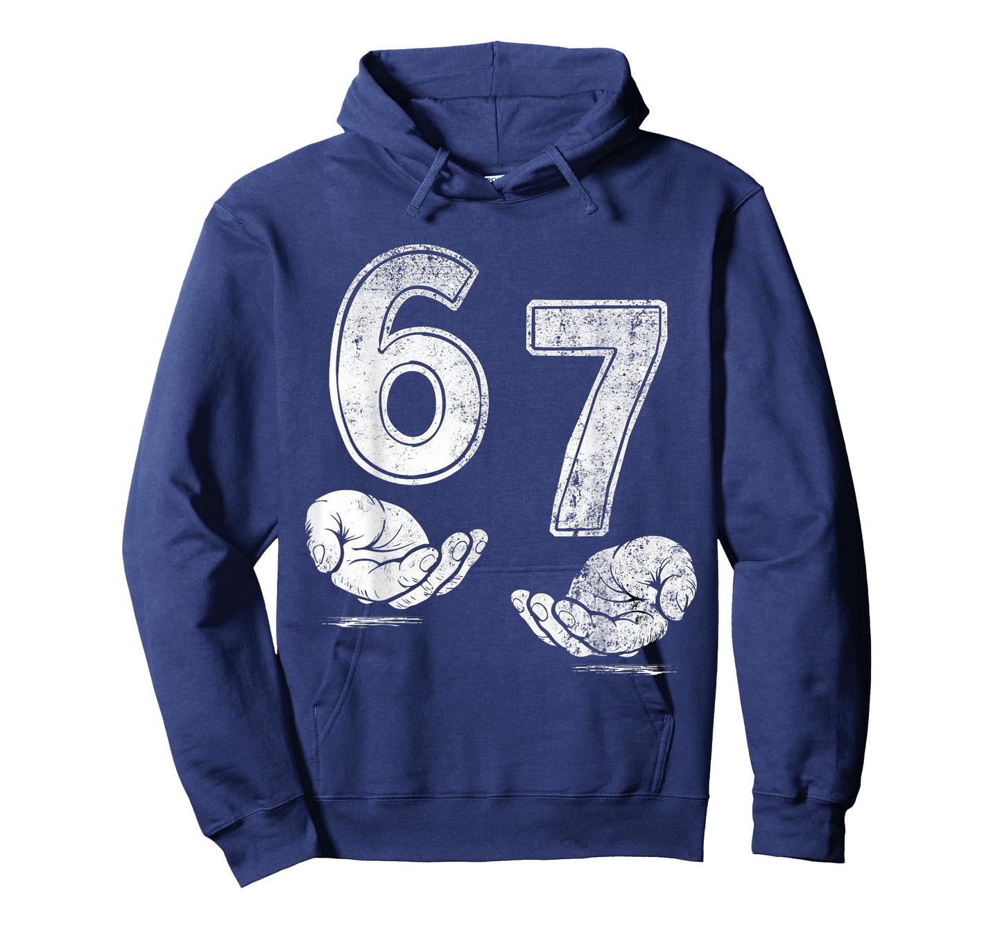 Six Seven Hands Funny 6 7 Meme Gen Alpha Slang Shirt T-Shirt