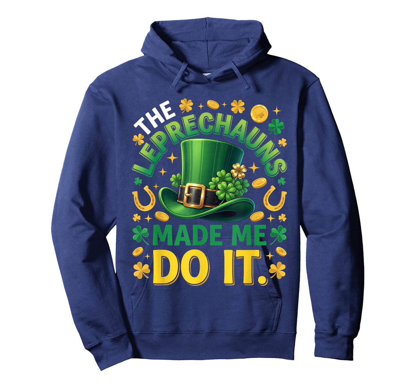 Shamrock Leprechauns St Patricks Day Boys Men Tee T-Shirt