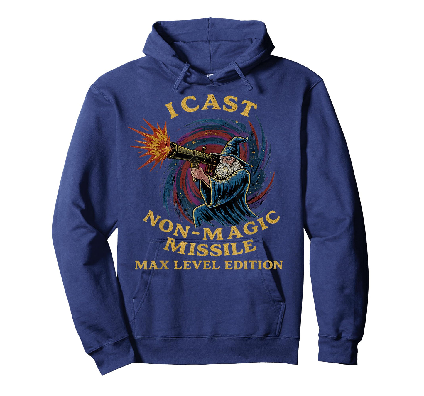 I Cast Non-Magic Missile Funny Wizard Parody Meme T-Shirt