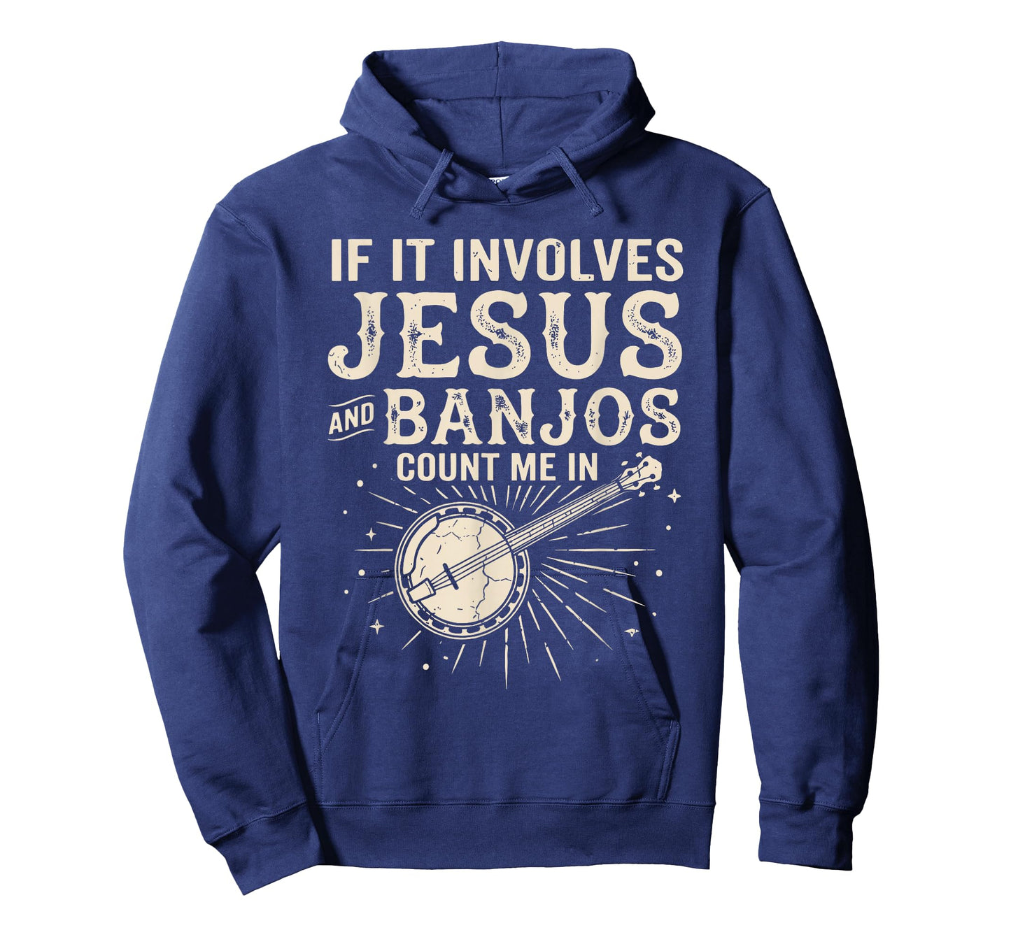 If It Involves Jesus and Banjos Count Me in T-Shirt