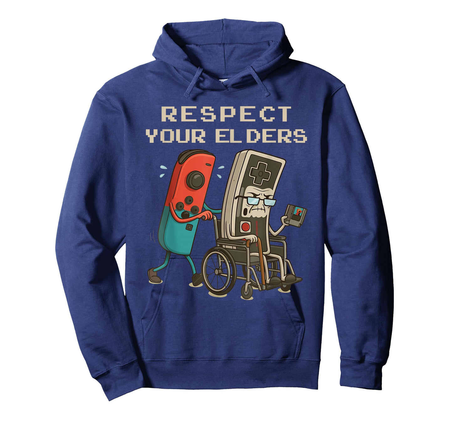 Respect Your Elders Retro Gaming Funny Gamer Controller 80s T-Shirt