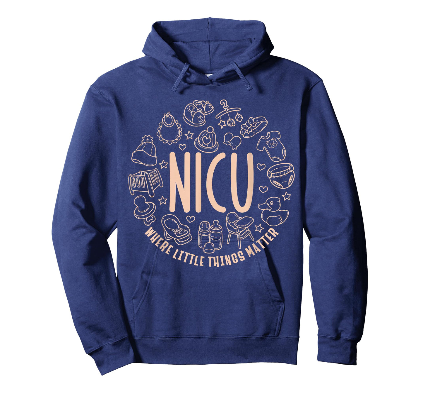 NICU Where Little Things Matter Nurse Gift Neonatal Nursing T-Shirt
