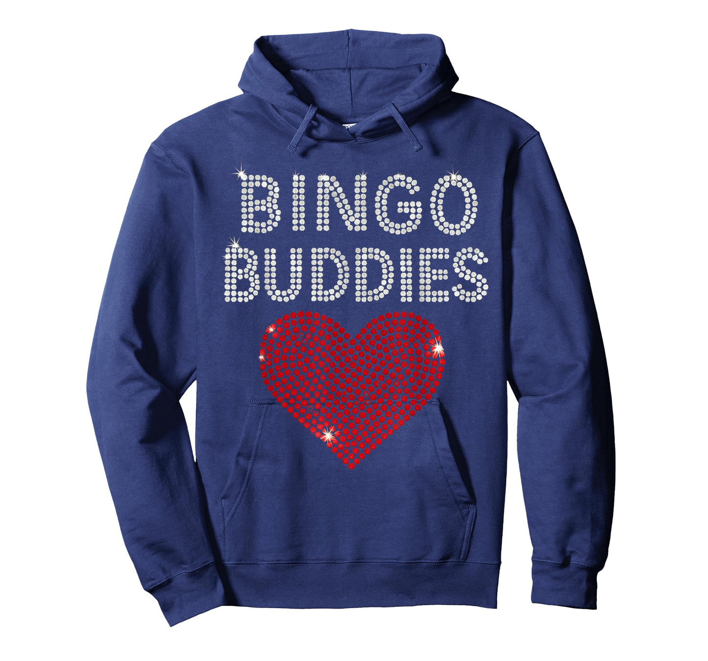 Bingo Buddies Bingo Lover Cute Heart Funny Game Women Girls T-Shirt