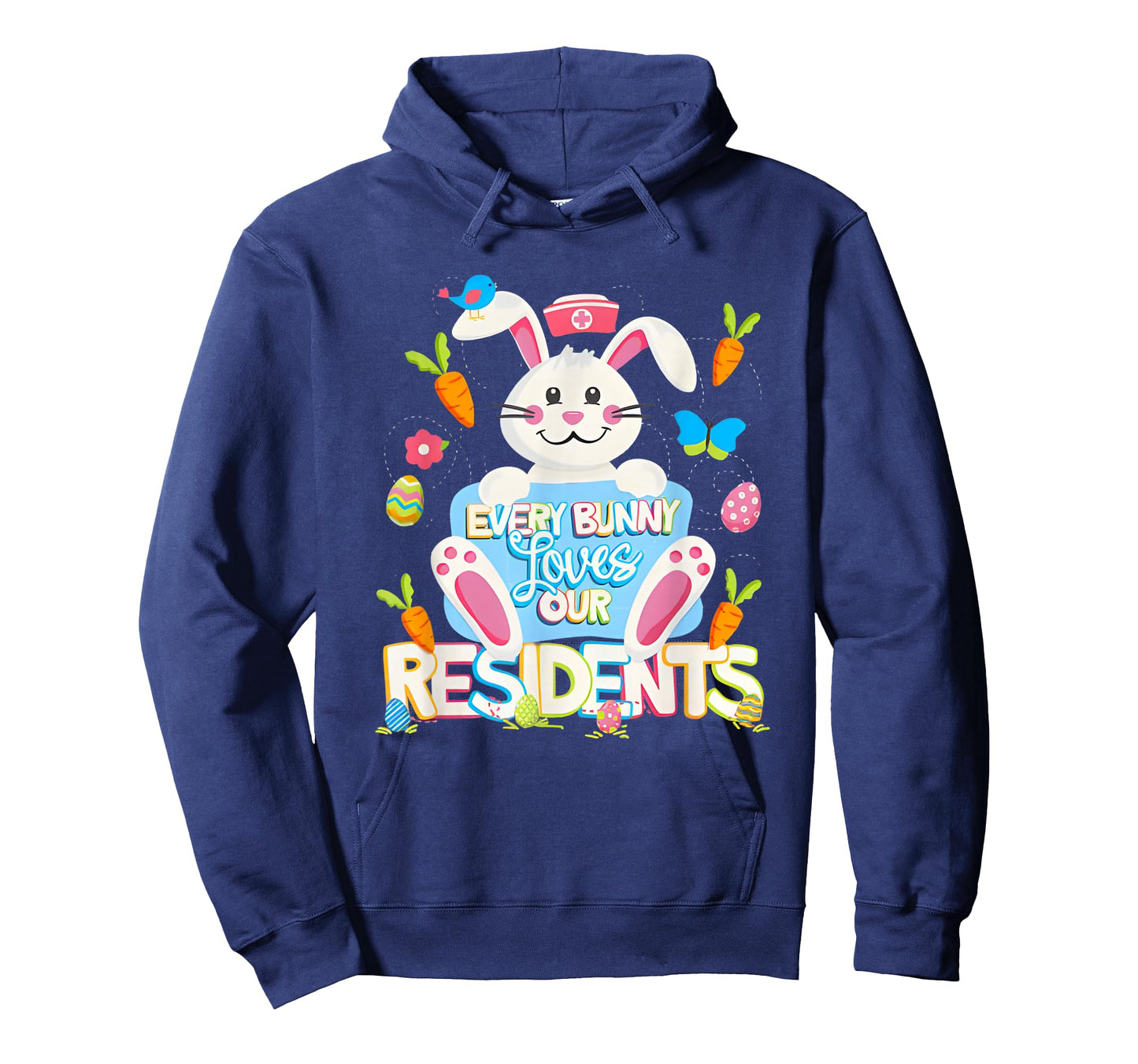 Every Bunny Loves Our Residents Easter Bunny Caregivers T-Shirt