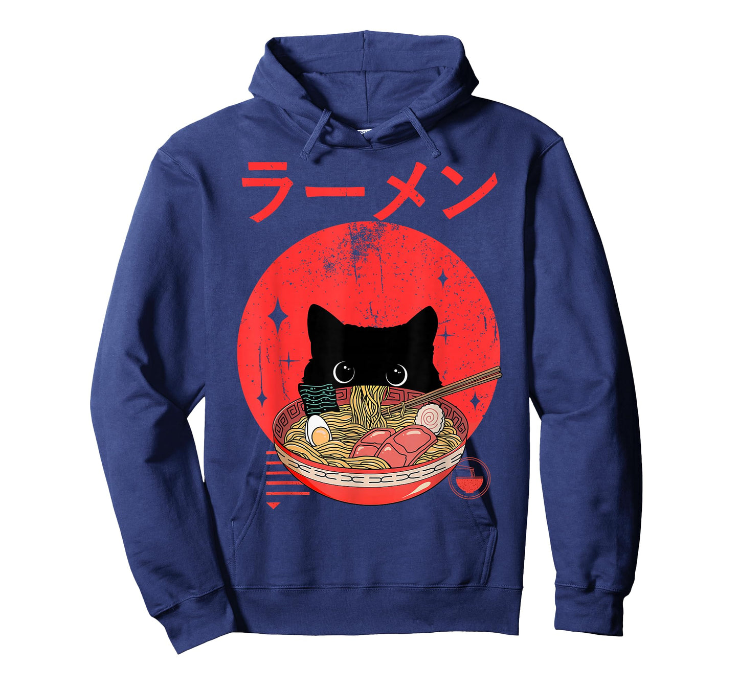 Cat Ramen Japanese Funny Graphic Tees Kawaii Cat Anime Gifts T-Shirt