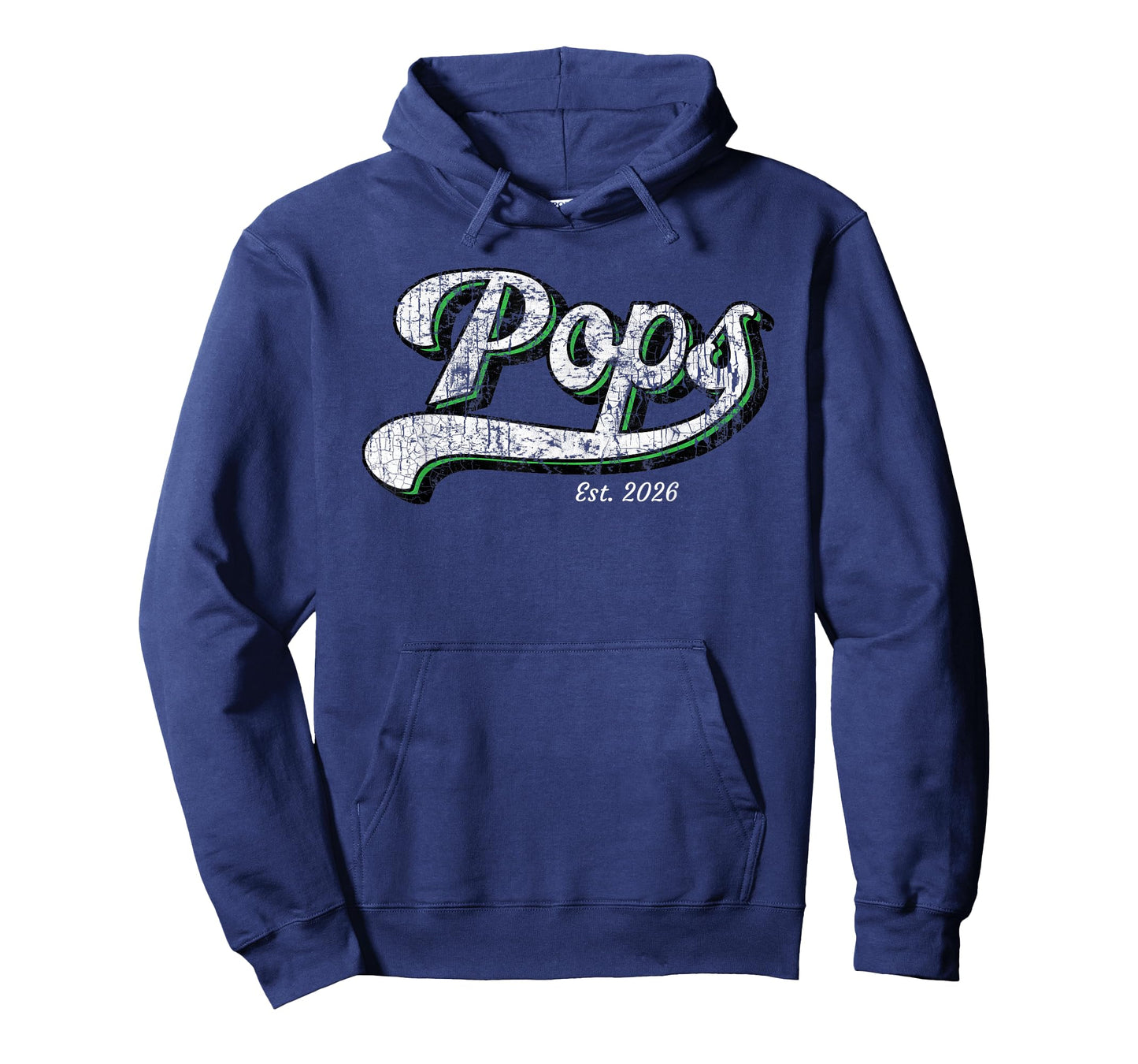 Pops New Grandpa Est 2026 T-Shirt