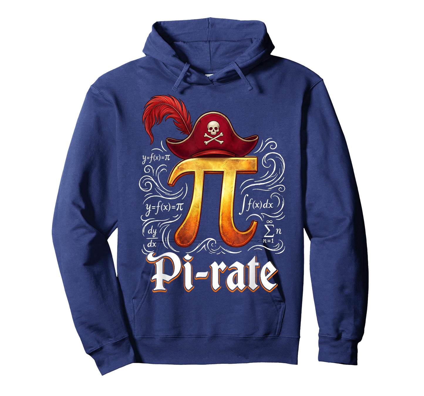 Pi Rate Science Student Math Teacher Funny Pi Day Pirate T-Shirt