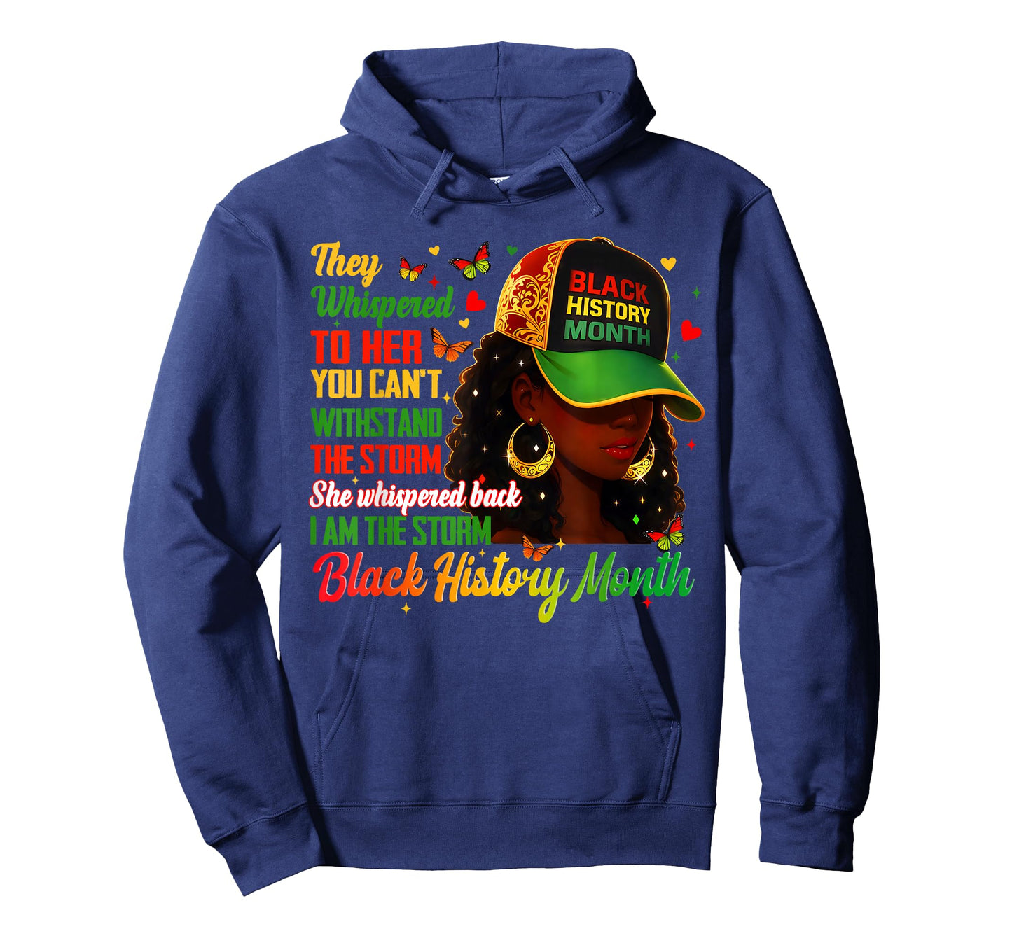 I am Black Pride Black History Month African Outfit Women T-Shirt