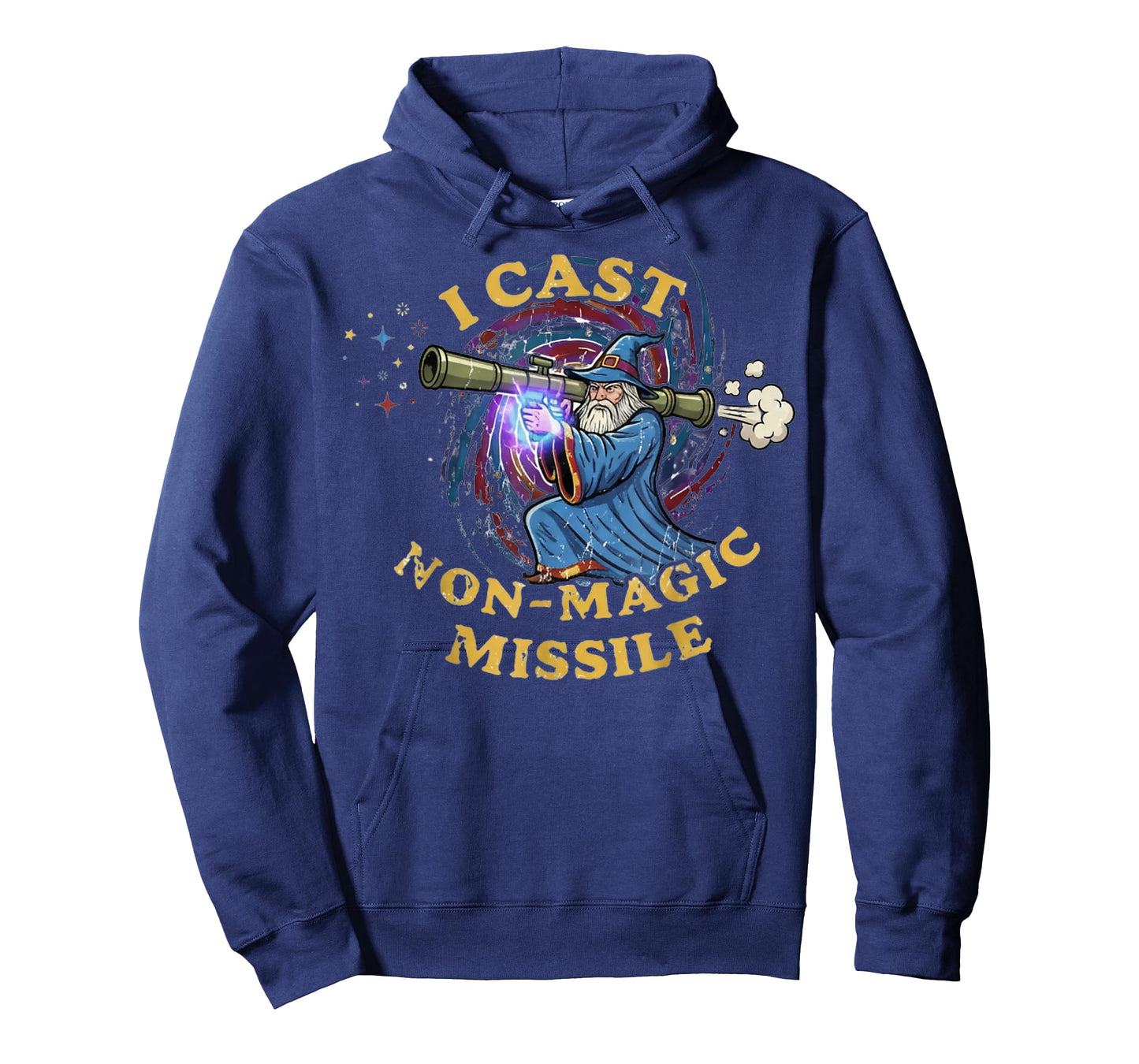 I Cast Non-Magic Missile Funny Wizard Parody Meme T-Shirt