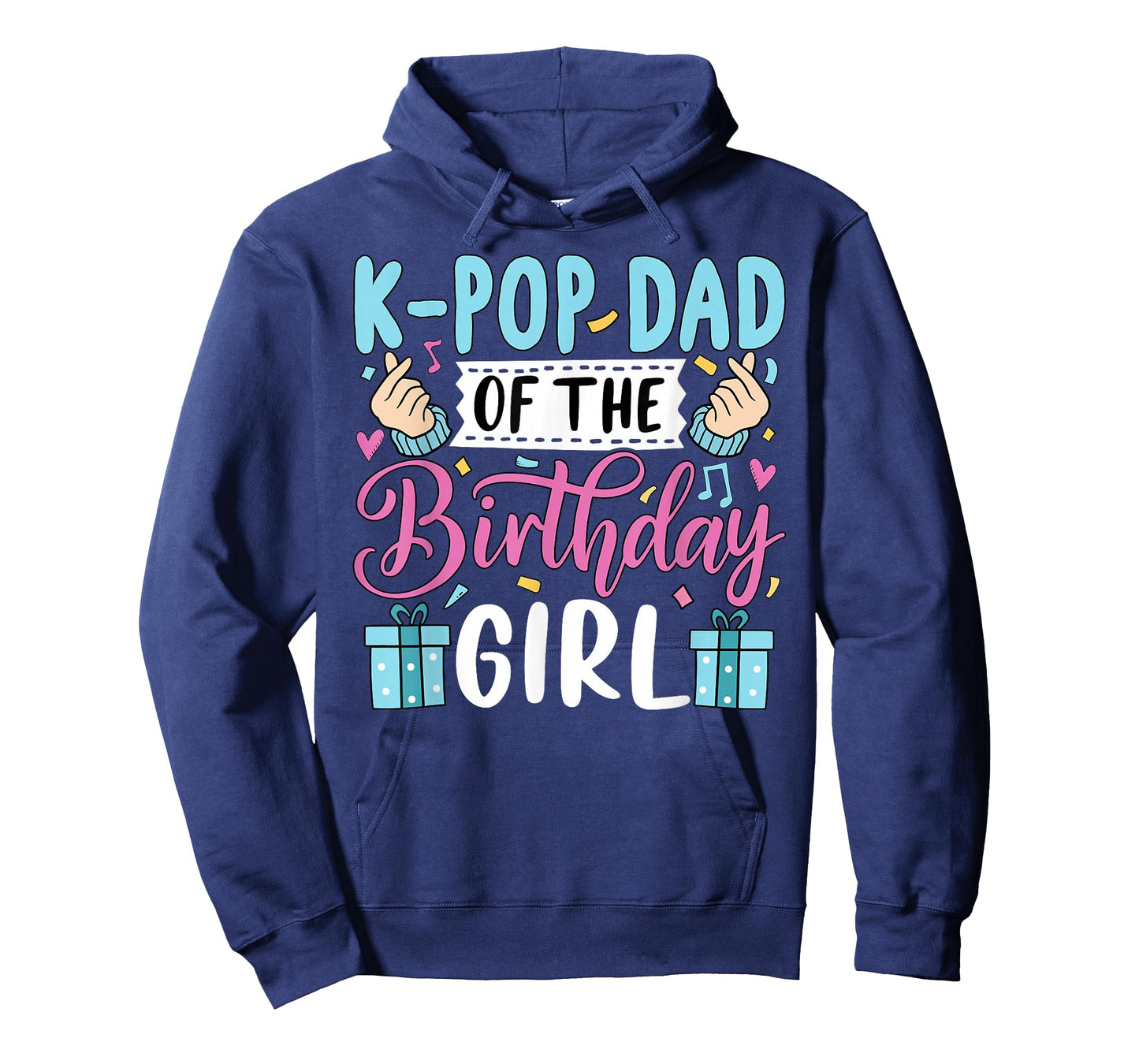 K-Pop Dad of The Birthday Girl T-Shirt