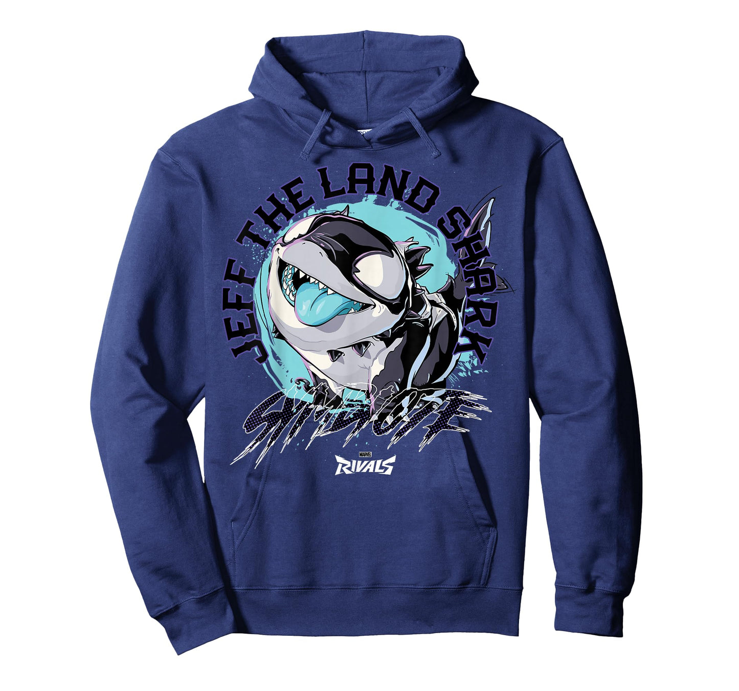 Marvel Rivals Jeff The Land Shark in Action T-Shirt